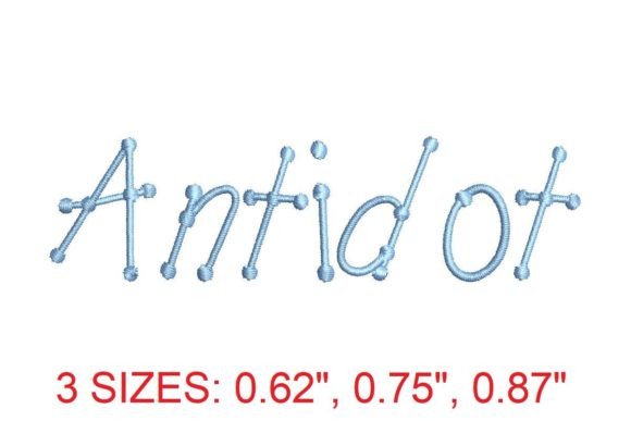 Antidot Regular Font Review for Etsy Sellers