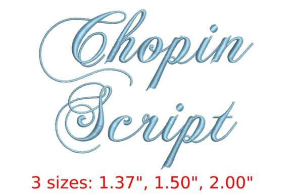 Chopin Script Font Review for Craft Fair Sellers