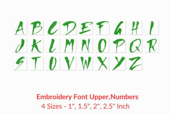 Flare Font: A Seasonal Embroidery Star