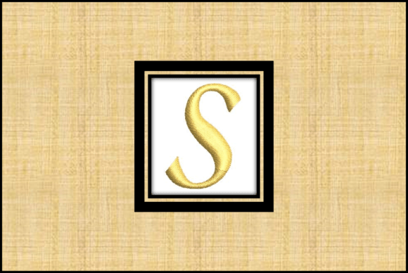 Gold Letter S for Craft Fair Success