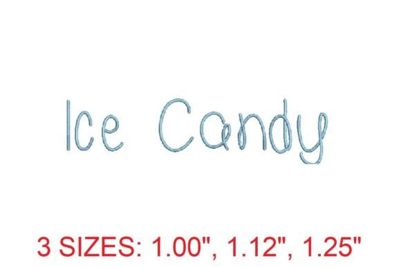 Ice Candy Font Review for Craft Sellers