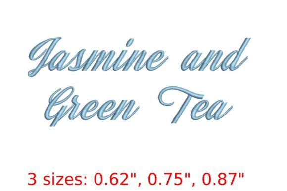 Jasmine and Green Tea Font Review