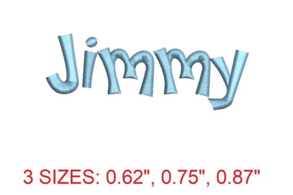 Jimmy Font Embroidery Design Review