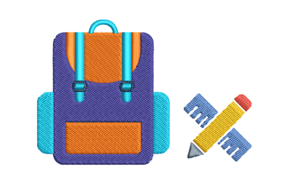 School Supplies Embroidery Review