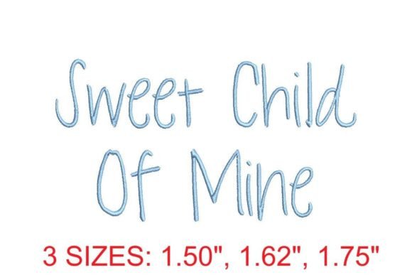 Sweet Child of Mine Font Review